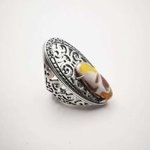 Vintage Women's Ring,Filigree,925 Sterling Silver,Jewelry,Exclusive Ambe... - $180.00