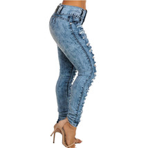  2020 Spring and Autumn Women’s Jeans High Waist Pencil Pants Jeans Euro... - £32.83 GBP
