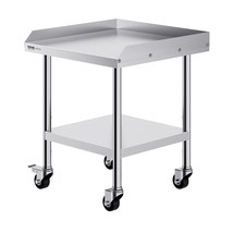 VEVOR Stainless Steel Work Table, 24 x 24 x 30 Inch Commercial Food Prep... - $117.31