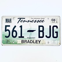 2008 United States Tennessee Bradley County Passenger License Plate 561 BJG - £12.57 GBP