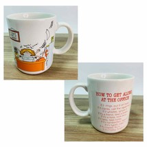 Hallmark Mugs 12oz How to Get Along at the Office Coffee Mug Secretary Staff VTG - £11.64 GBP