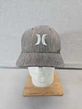 Grey Hurley Fitted Hat Large-XL (T6) - $7.92