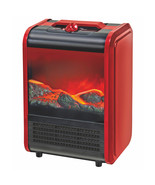 Optimus Electric Flame Effect Mini Fireplace Heater - £67.10 GBP