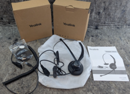 2 x Yealink YHS33 Enhanced Noise Canceling Over-The-Head Style Headset - $54.99