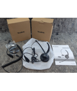 2 x Yealink YHS33 Enhanced Noise Canceling Over-The-Head Style Headset - $54.99