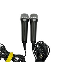 2 Microphones For Rock Band Guitar Hero WII PS3 Xbox 360 USB Mic Playstation  - £20.27 GBP