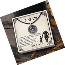 To My Son From Dad- To My Viking - Viking Necklace Gift - - - $128.22