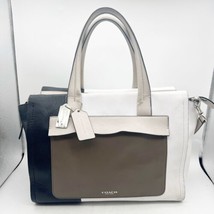 Coach Bleecker Colorblock Leather Riley Carryall 30150 - £59.76 GBP