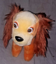 Vtg 1985 Walt Disney Classic Lady And The Tramp Plush LADY Toy Dog with Tag - £13.23 GBP