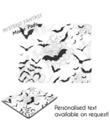 Bat Kingdom Artistic Goth Inspired Personalised Mouse Pad-Mouse Mat. - $41.16 CAD