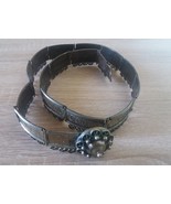 Vintage Armenian Soviet Belt 1960s, Armor Link Belt, Antique Ethnic Belt - $102.13 CAD