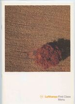 Lufthansa Airline First Class Menu &amp; First Class Beverages Booklet 1992 - $31.72