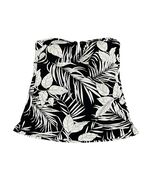 Lands End Tropical Palm Print Strapless Tankini Size S Black White V-Wir... - €17,11 EUR