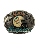 Vintage Miami Dolphins Belt Buckle 1987 NFL Football - £26.13 GBP