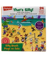 24-Piece Jigsaw Puzzle for Kids Highlights That&#39;s Silly! Silly Beach - £9.89 GBP