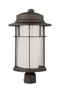 Trans Globe Lighting 5296 RT 18.5&quot; 1-Light Outdoor Large Post Top Lanter... - $144.66