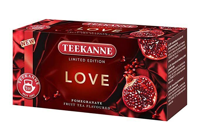 Teekanne Sweet LOVE Tea -Pomegranate - 20 tea bags- FREE SHIPPING - $8.90