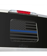 Fits Ford F150 F250 F350 American Flag Thin Blue Red Line Vinyl Decal Gr... - £15.04 GBP