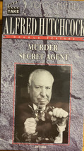 Alfred Hitchcock Double Feature VHS 2-tapes “Murder” and “Secret Agent” NEW - $10.99