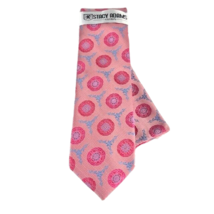 Stacy Adams Tie Hanky Set Fuchsia Hot Pink Aqua for Men Microfiber 3.25&quot; Wide - £17.22 GBP