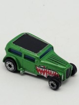 Micro Machines  Galoob &#39;32 Ford Chopped Custom Green w/ Side Decal *RARE* - £7.38 GBP