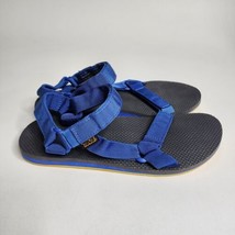 Teva Original Universal Men&#39;s Sandals Size 12 Black Blue - £27.05 GBP