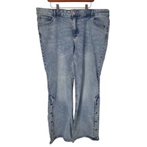 H&amp;M Divided Bootcut Jeans XXL Womens High Rise Medium Wash Denim Bottoms - £15.10 GBP