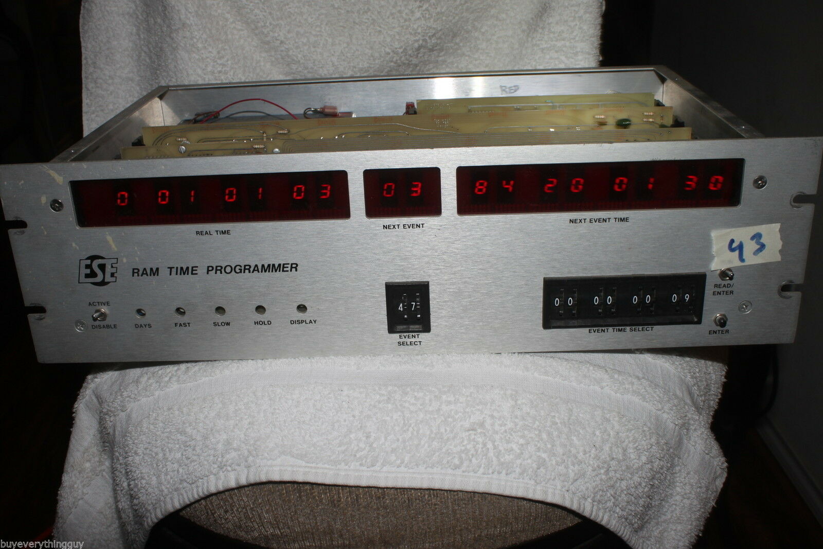 ESE es-2086 Ram Time Programmer- vintage- powers on-Sold as is 10/18 - $147.87