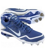 Mens Baseball Cleats Nike Shox Gamer Blue Lightweight Metal Shoes NEW $8... - £15.64 GBP