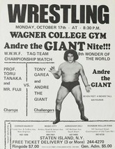 Andre The Giant Tony Garea 8X10 Poster Photo Wrestling Picture Wwf - £3.88 GBP