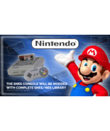 Authentic Nintendo SNES Mini Classic Console Upgraded to 3500+ Games - $6,529.61 MXN