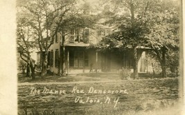 Rev Densmore Manse Valois NY RPPC Real Photo Postcard - $11.87