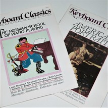 LOT of 2 ~ KEYBOARD CLASSICS MAGAZINE (SHEET MUSIC) RUSSIAN SCHOOL / AME... - $10.88