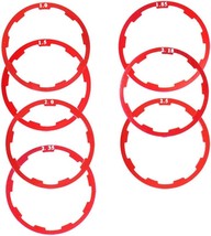 Red Yuauy Bicycle Flywheel Washer Spacer Cassette Headset Gasket Hub Bottom - £27.04 GBP