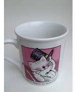 Cat Coffee Mug Cup &quot; Keep A Spring In Your Step&quot; Cat With A Top Hat  - $7.79 CAD