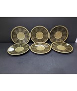 Taylor Smith and Taylor Co Green Saucers, Vintage Riviera Collection, Se... - $16.29 CAD