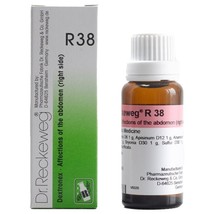 1x Dr Reckeweg Germany R38 Dextronex Drops 22ml | 1 Pack - £9.49 GBP