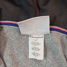 Champion Authentic Men's M Fleece 1/4 Zip Pullover Hoodie Drawstring Sweatshirt image 4