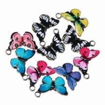 10PCS Fashion DIY Accessories Handmade Necklace Bracelet Enamel Pendants Jewelry - £8.00 GBP