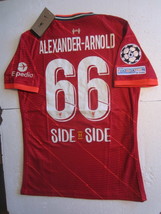 Trent Alexander-Arnold Liverpool UCL Match Slim Red Home Soccer Jersey 2021-2022 - £86.78 GBP