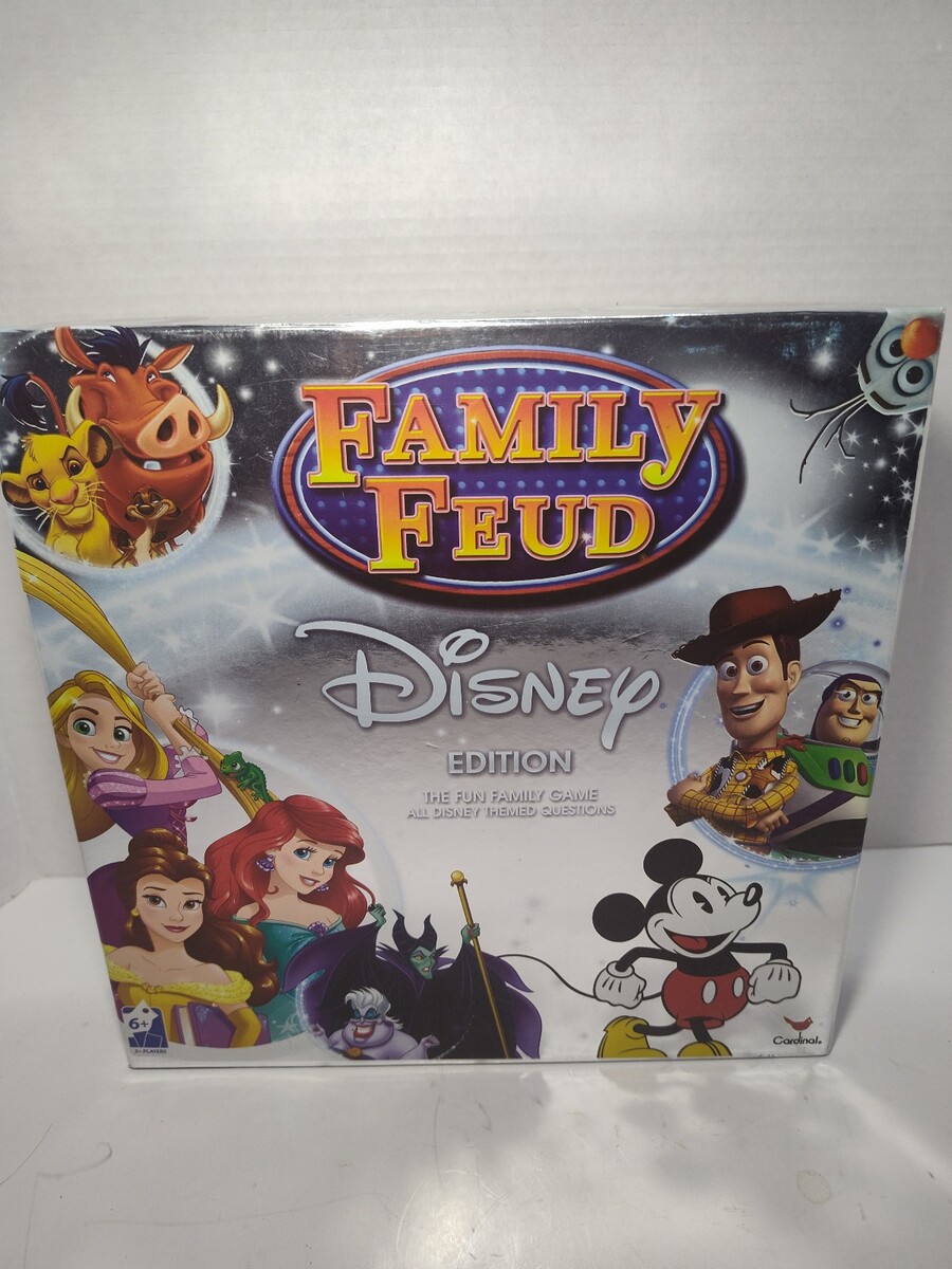 Family Feud Disney Edition 100% COMPLETE Cardinal 2016 Party TV Show Mov... - $13.85