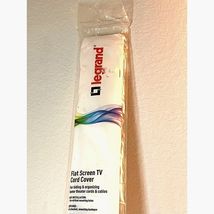 Legrand C30 Flatscreen TV Cord Cover Kit White Paintable 48"/4' Foot Cha... - $14.70