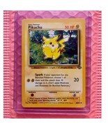 Vintage Pokemon Pickachu Non-Halo, Ultra Rare (Red Cheeks Edition) 1999-... - $58.41