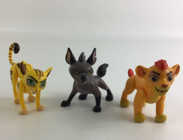 Disney Lion King Guard 3pc PVC Figures Toppers Lot Hyena Janja Fuli Kion Movie - $19.75
