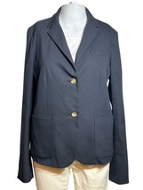 Gap Academy Blazer Women&#39;s Size 8 Medium Blue Work Office Wear Classic A... - $29.79