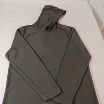 Xersion Men’s Gray Cotton Long Sleeve Pockets Hoodie Pullover Sweatshirt Size L image 9