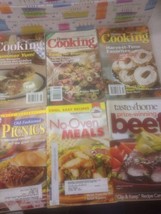 Lot Of 6 Cookbooks Home Cooking Cook Book Pictures Recipes Easy Harvest Summer - £8.01 GBP