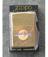 Hard Rock Cafe BERLIN, Germany Zippo Lighter 1998 Polished Brass - $34.30