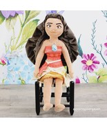 Disney Store Exclusive Princess Moana Plush 20&quot; Stuffed Rag Doll - £19.65 GBP