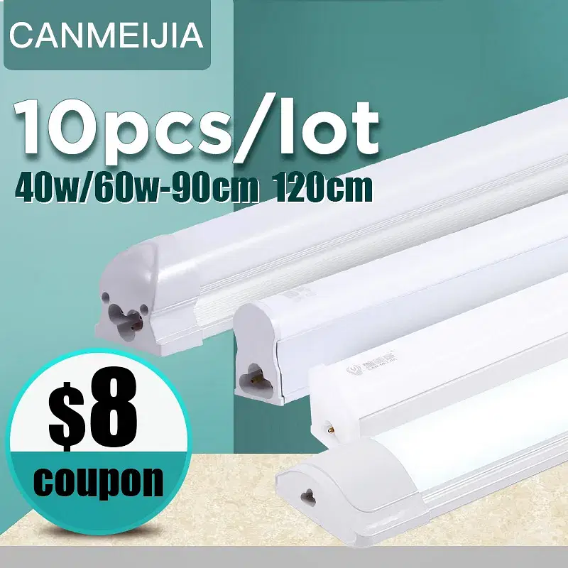 Emitting Color: Warm White, Color: Yellow - 120cm T5 T8 Led Tube Light F... - €204,75 EUR
